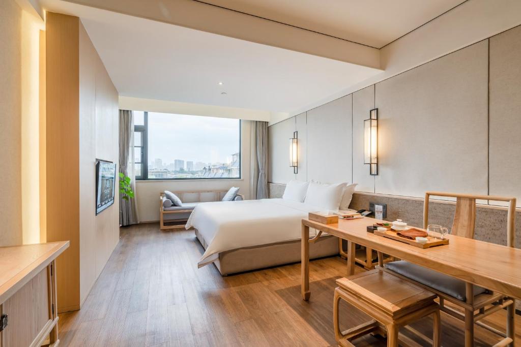 Χώρος καθιστικού στο The Hidden House Cheng Du Du Fu Thatched Cottàge Branch