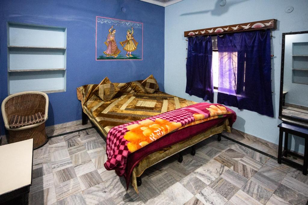 Postel nebo postele na pokoji v ubytování Hotel Everest
