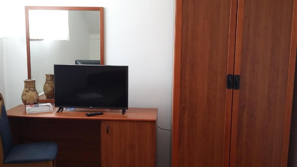 TV a/nebo společenská místnost v ubytování Hotel Terex