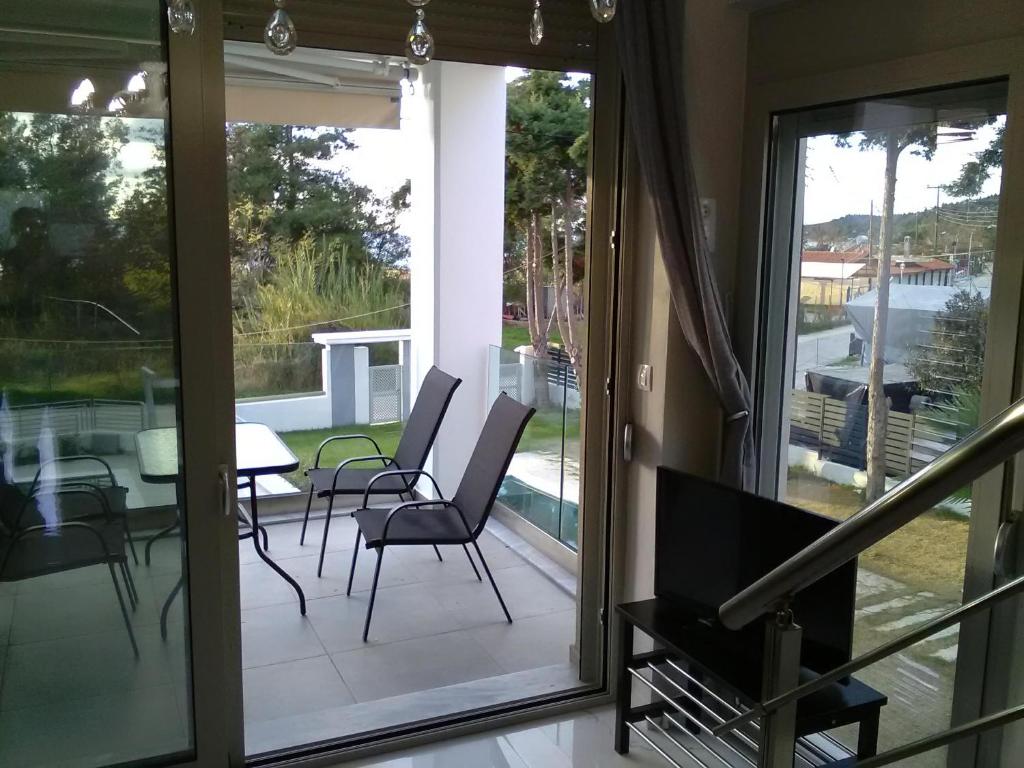 Balkón nebo terasa v ubytování Divine Luxury Apartments