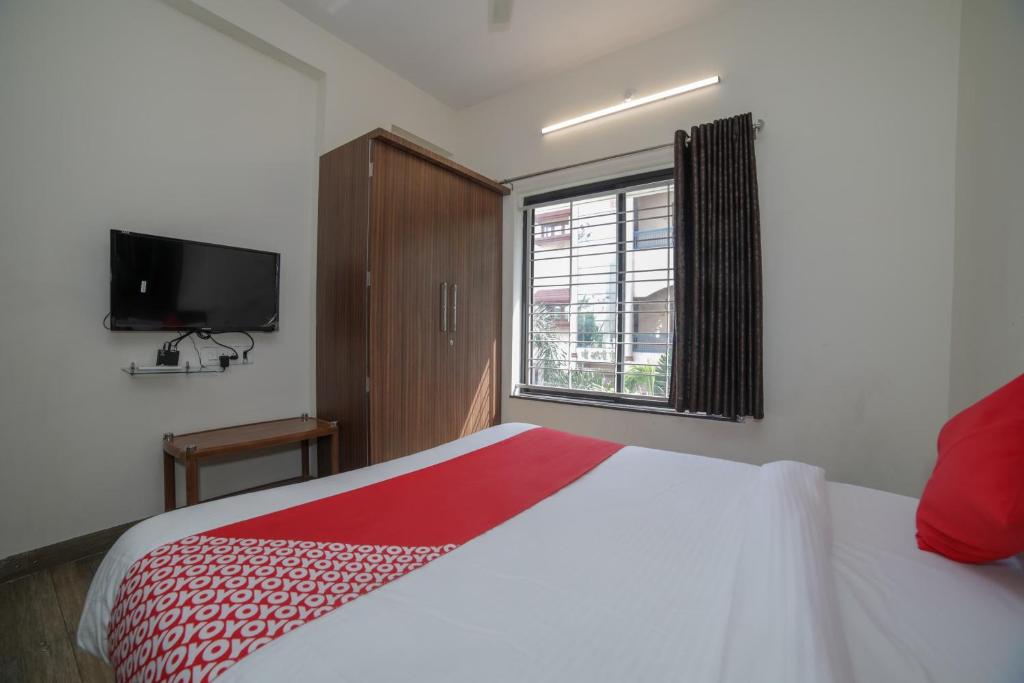 Postel nebo postele na pokoji v ubytování Hotel Shelter