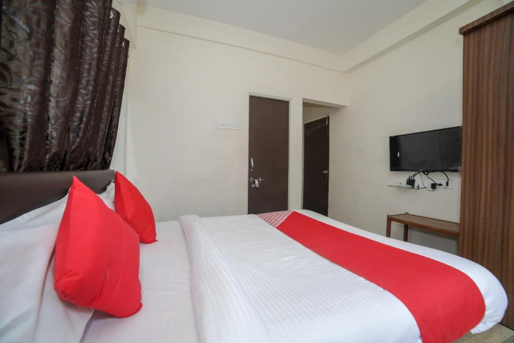 Postel nebo postele na pokoji v ubytování Hotel Shelter