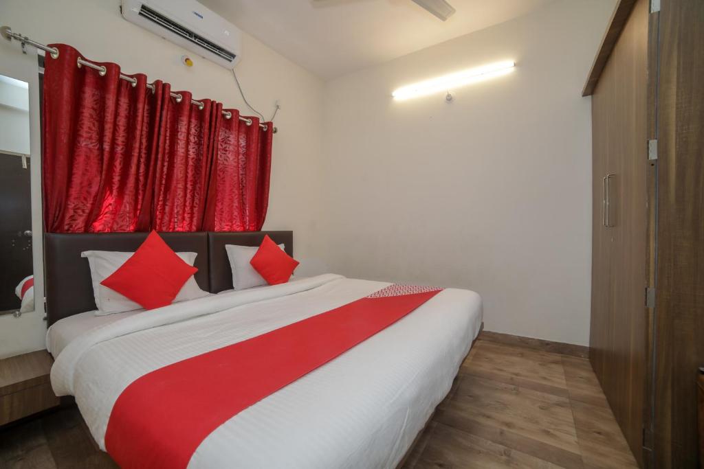 Postel nebo postele na pokoji v ubytování Hotel Shelter