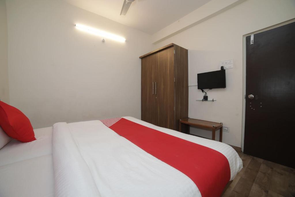 Postel nebo postele na pokoji v ubytování Hotel Shelter
