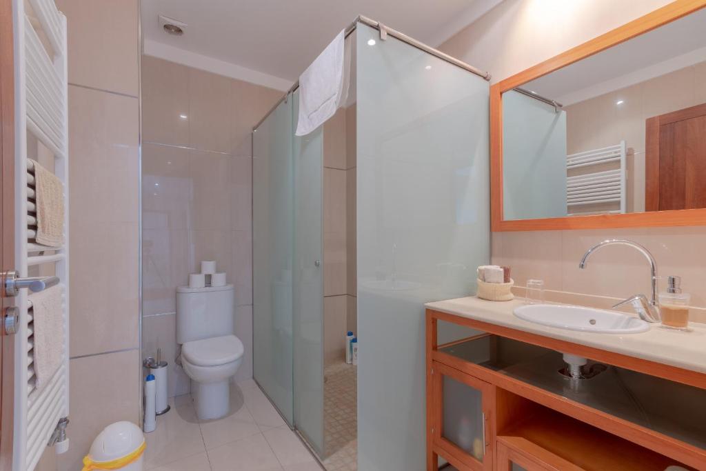 A bathroom at Villa Es Sequer