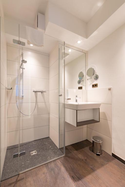 Koupelna v ubytování Hotel Residenz23