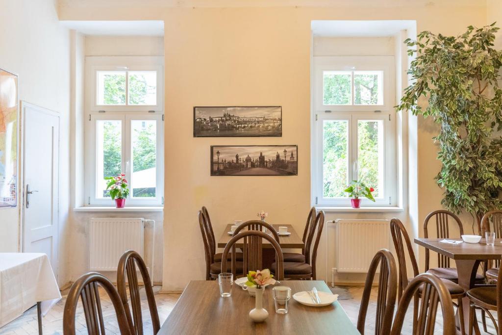 Posezení v ubytování Hostel Dakura