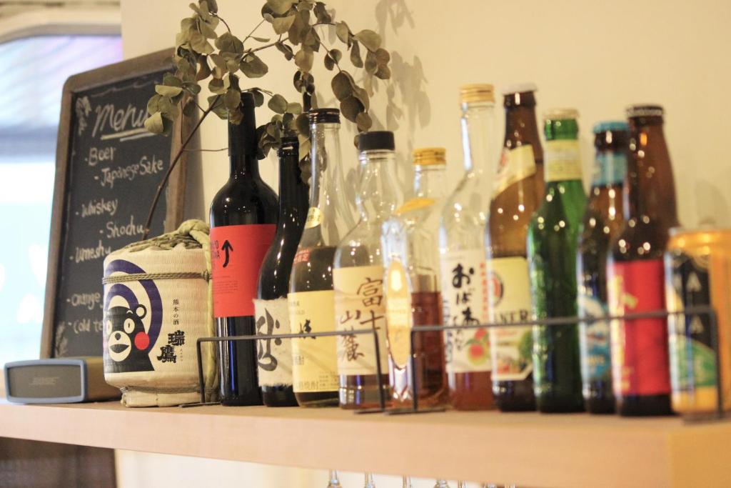 Nápoje v ubytování Hostel TOKI
