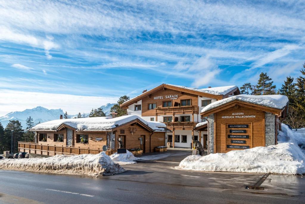 Hotel Sarain Active Mountain Resort im Winter