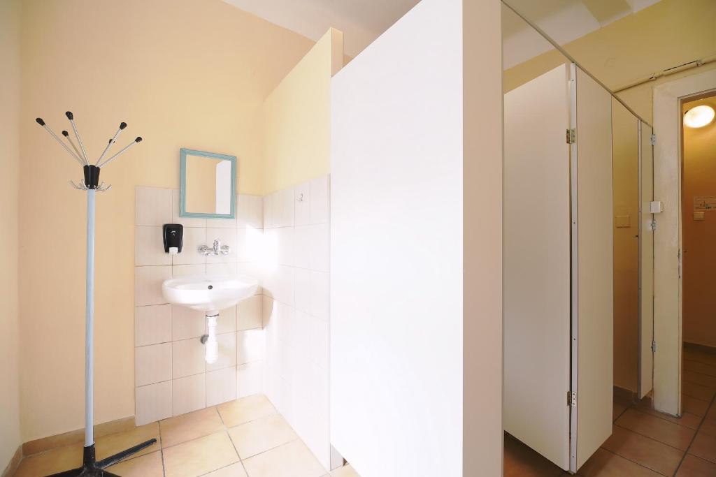 Koupelna v ubytování Hostel Dakura