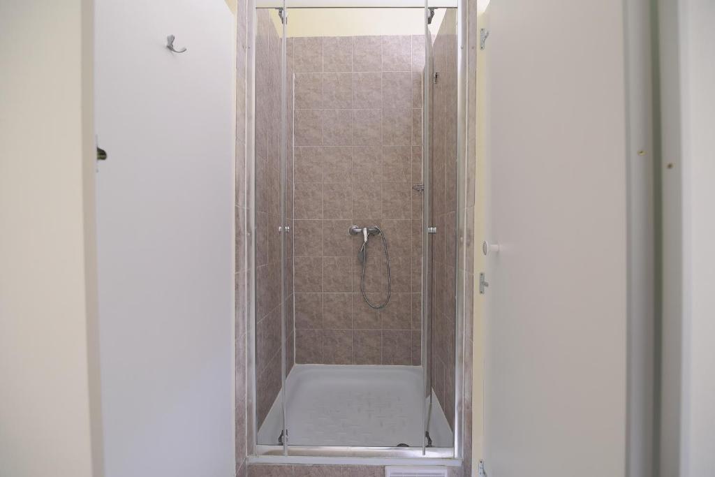 Koupelna v ubytování Hostel Dakura