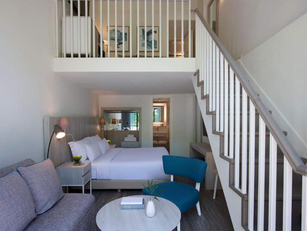 Posteľ alebo postele v izbe v ubytovaní Amus Hotel & Spa