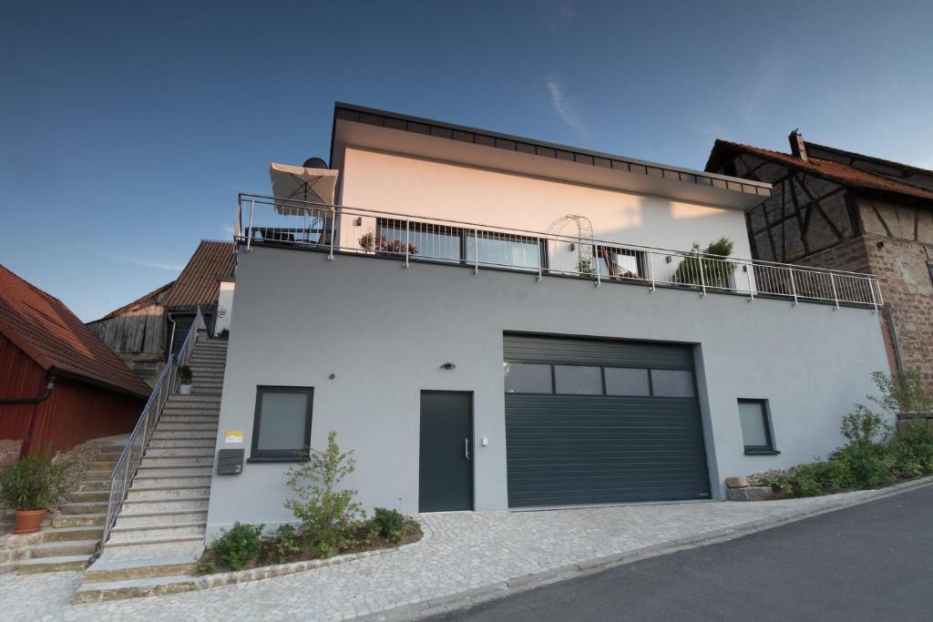 Budova, kde se apartmán nachází