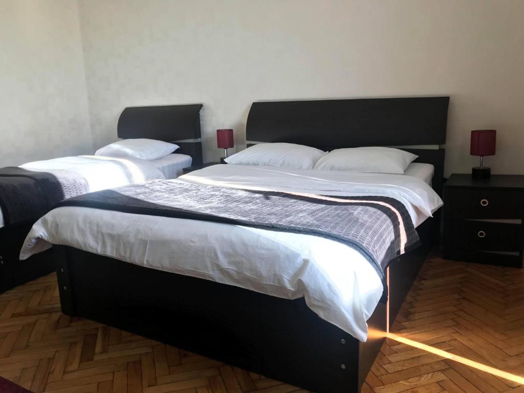 Postel nebo postele na pokoji v ubytování Hotel Eurica