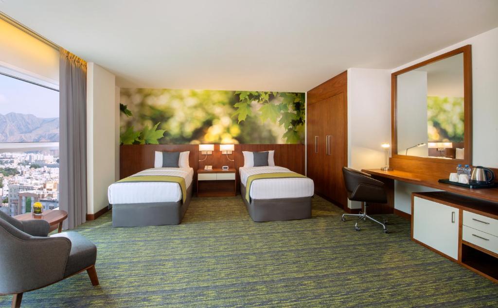 Wyndham Garden Muscat Al Khuwair - Deluxe Twin Room - No Fumar