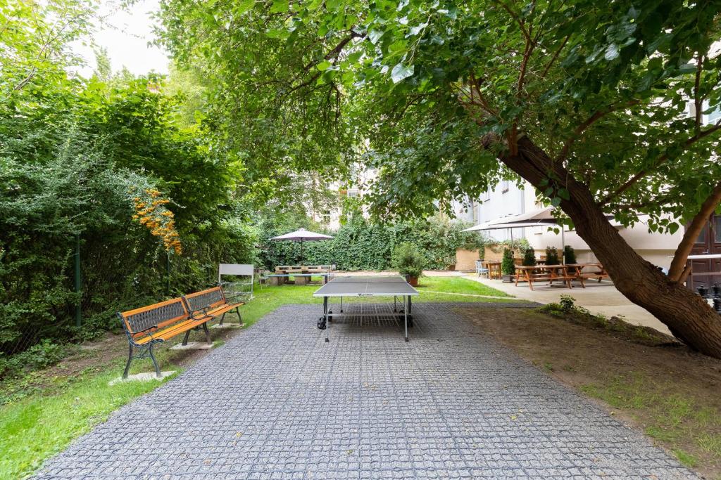 Zahrada ubytování Hostel Dakura