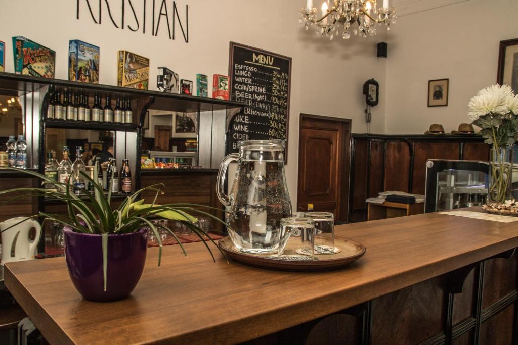 Nápoje v ubytování Hostel Dakura