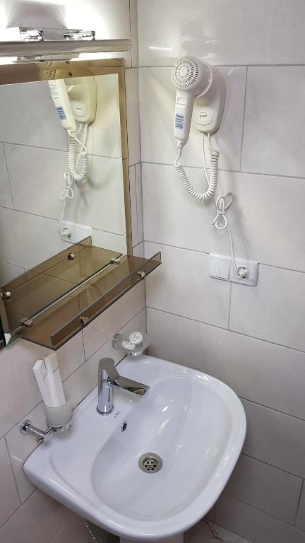 Koupelna v ubytování Park Hotel Kutaisi