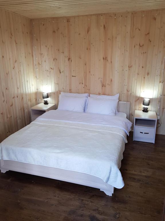 Postel nebo postele na pokoji v ubytování Park Hotel Kutaisi