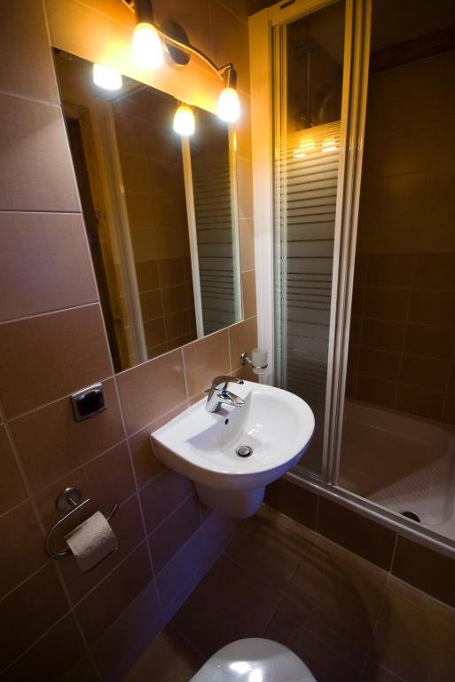 Kúpeľňa v ubytovaní Pod Zielonym Bykiem