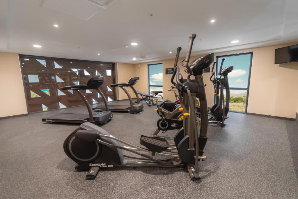 Fitness centrum a/nebo fitness zařízení v ubytování Highland Chihuahua