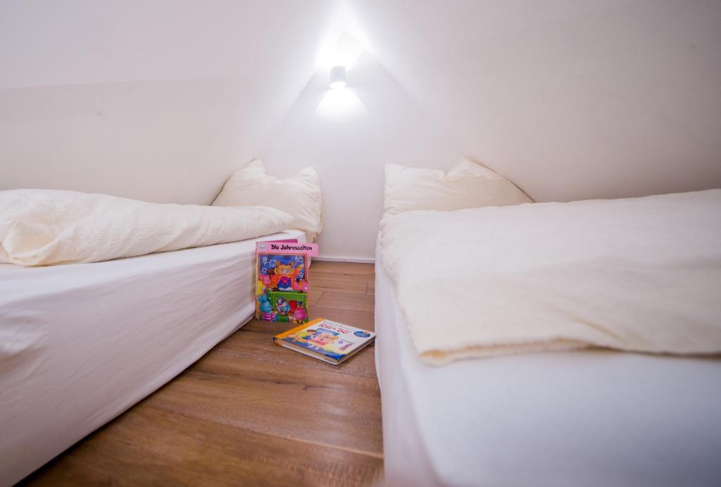 Postel nebo postele na pokoji v ubytování Ferienhaus Casa Sol