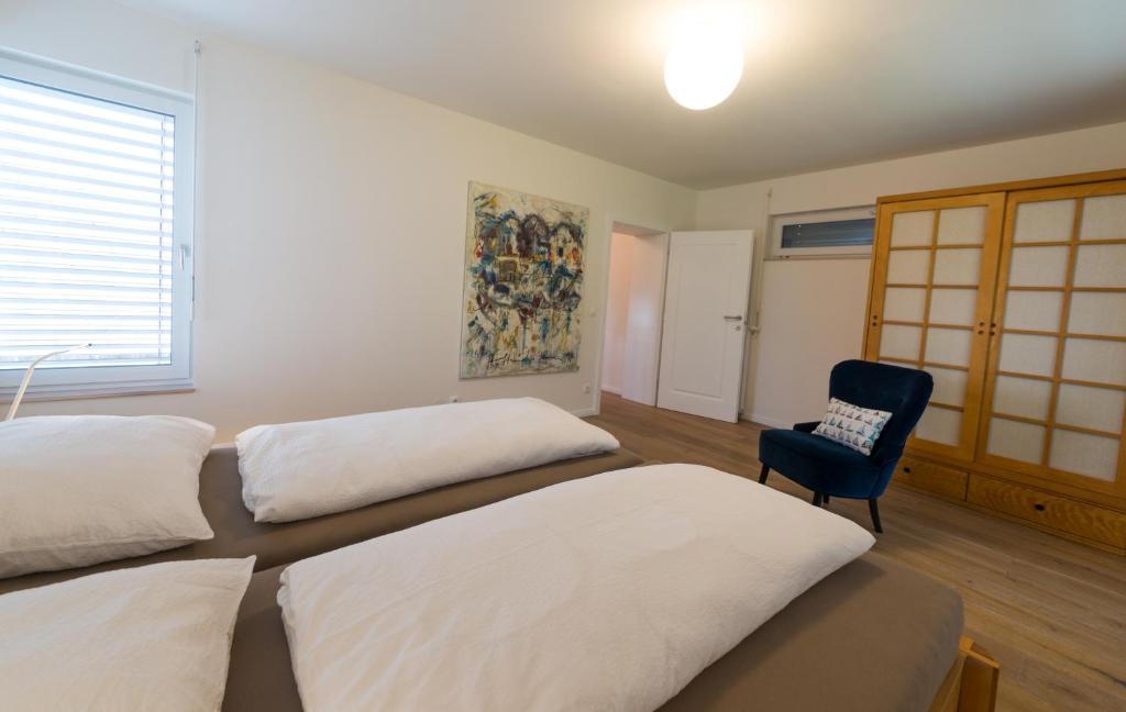Postel nebo postele na pokoji v ubytování Ferienhaus Casa Sol