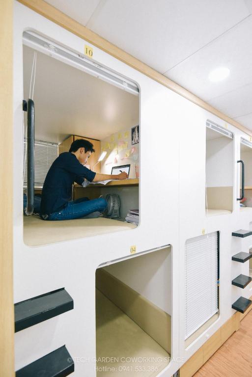 Hosté ubytování Techgarden Workstay Dorm - Coworking Space