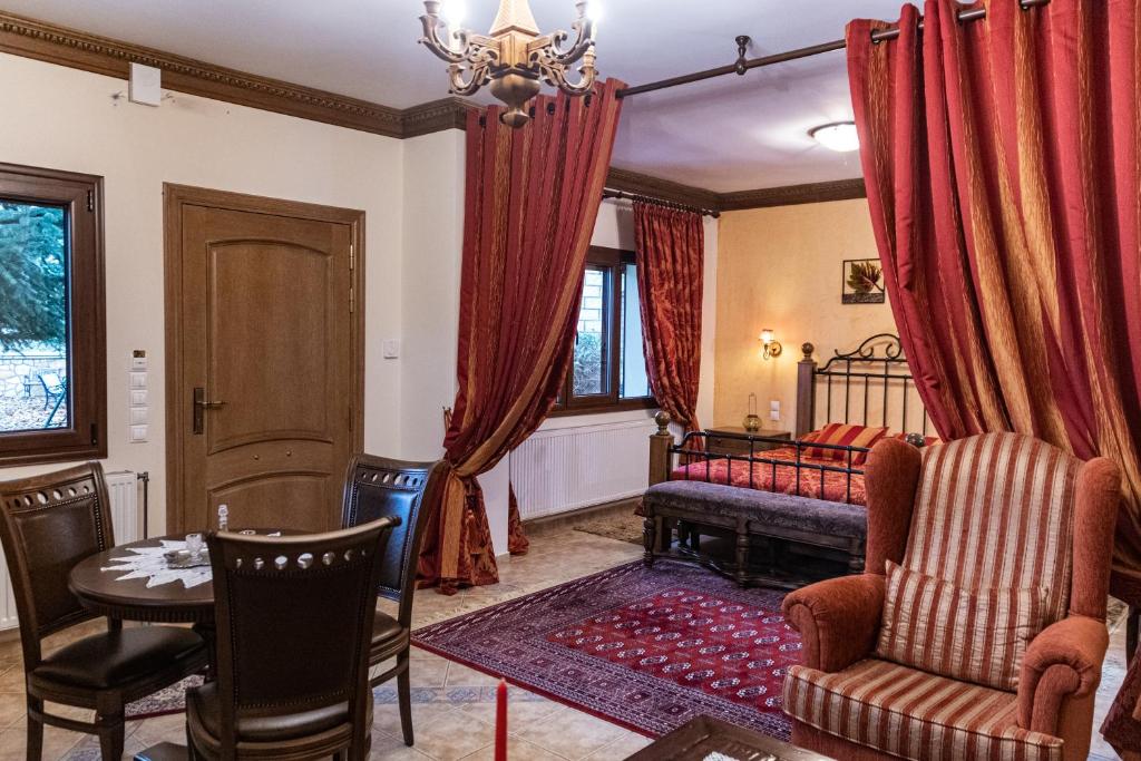 Posezení v ubytování Margit Suites Hotel