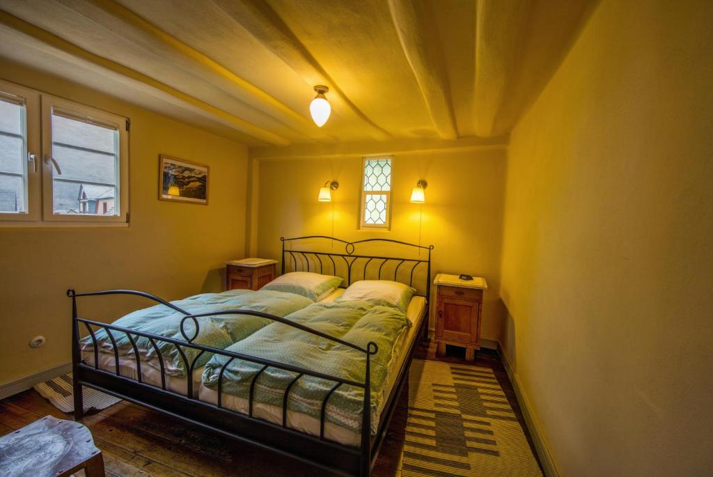 Giường trong phòng chung tại Fachwerk Anno 1628