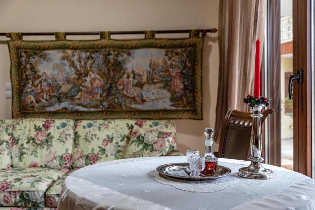 Posezení v ubytování Margit Suites Hotel