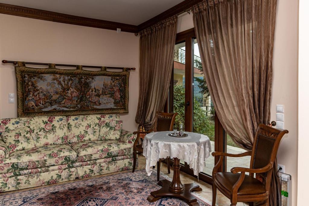 Posezení v ubytování Margit Suites Hotel