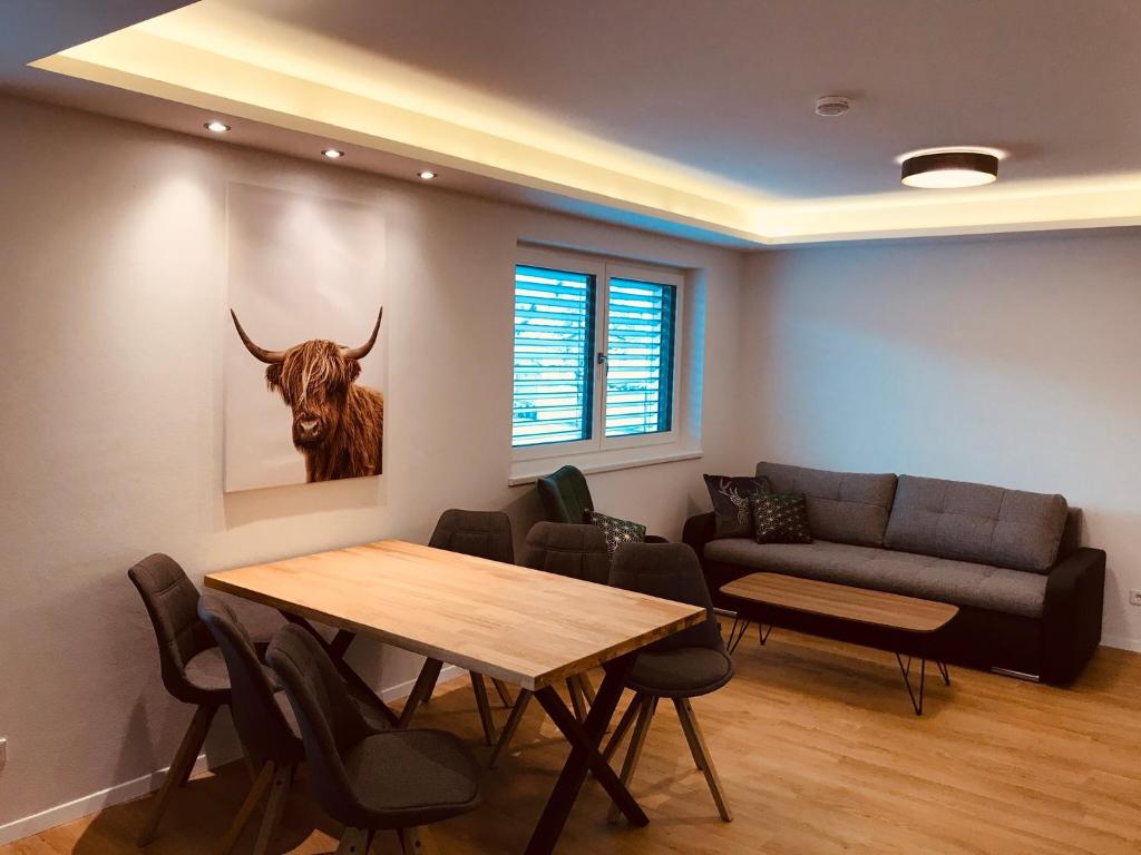 Posezení v ubytování Apartment Mitterberger - Nassfeld
