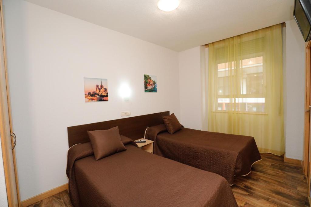 Posezení v ubytování Hostal Conde David