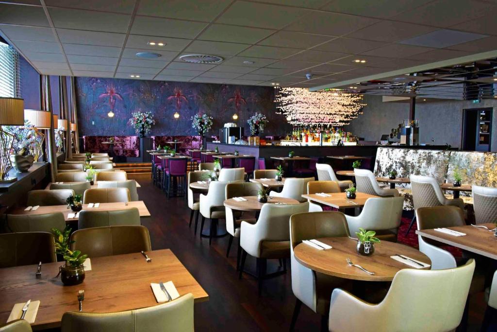 Restaurace v ubytování Riva hotel Den Haag - Delft