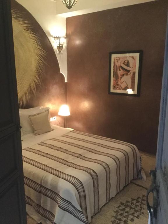 Vuode tai vuoteita majoituspaikassa riad mimoune