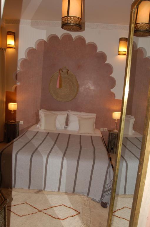 Vuode tai vuoteita majoituspaikassa riad mimoune