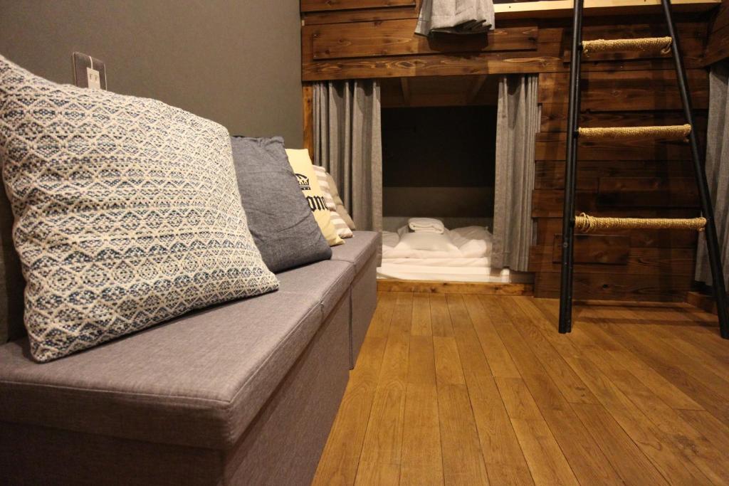 Postel nebo postele na pokoji v ubytování SHARIN