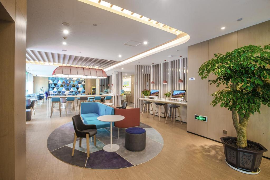 Restaurace v ubytování Holiday Inn Express Hefei High Tech by IHG