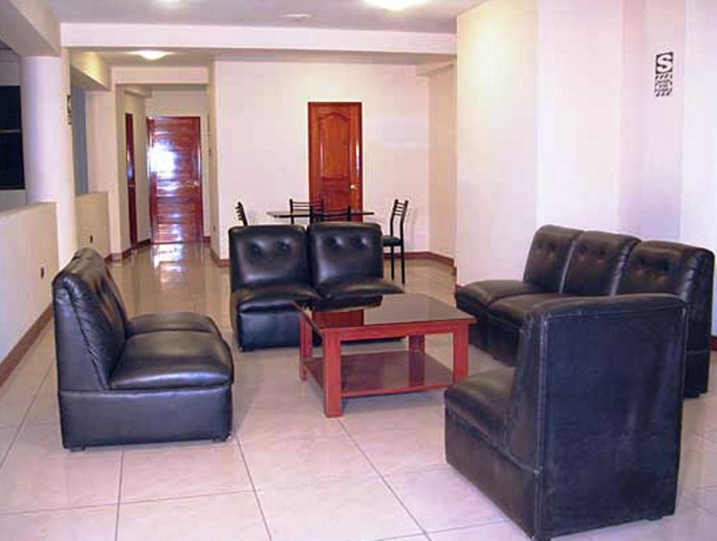 Area soggiorno di Amara Hotel