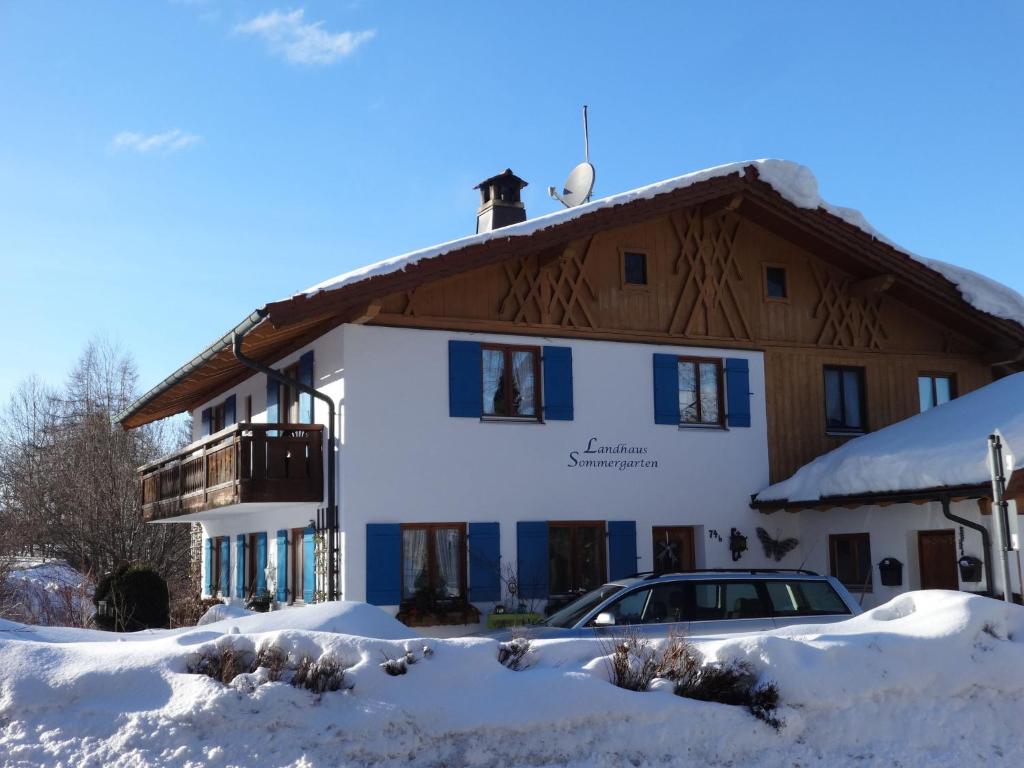 Ferienwohnung in Bad Bayersoien v zimě