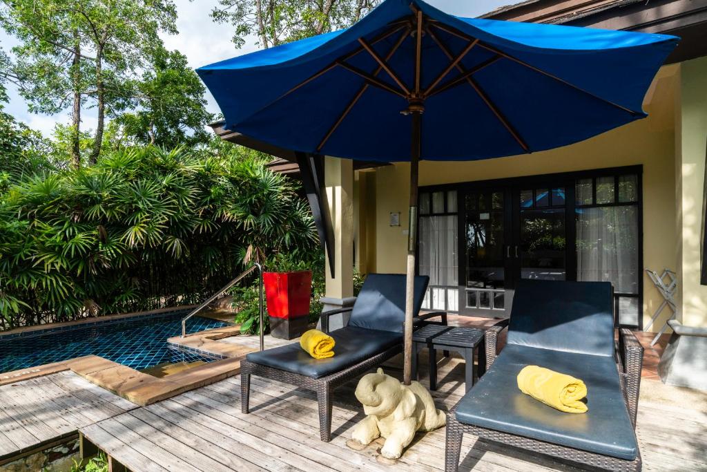 Patio nebo venkovní prostory v ubytování Seaview Resort Khao Lak - SHA Plus