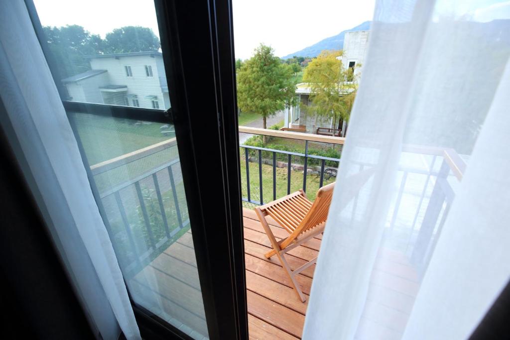 Balkón nebo terasa v ubytování Chuying Sunrise B&B