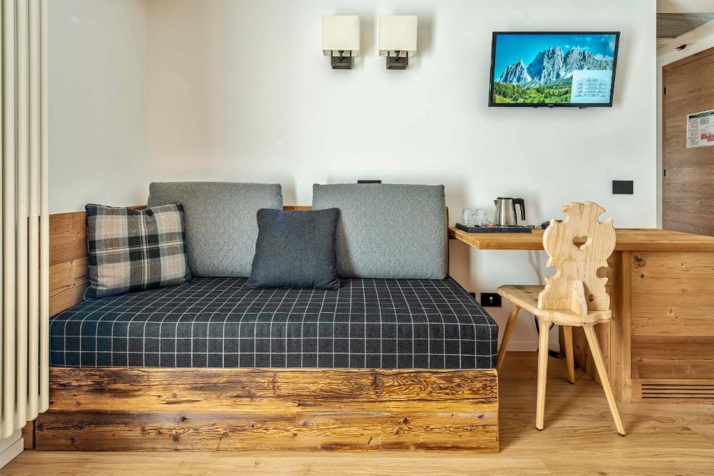 Posezení v ubytování Camina Suite and Spa