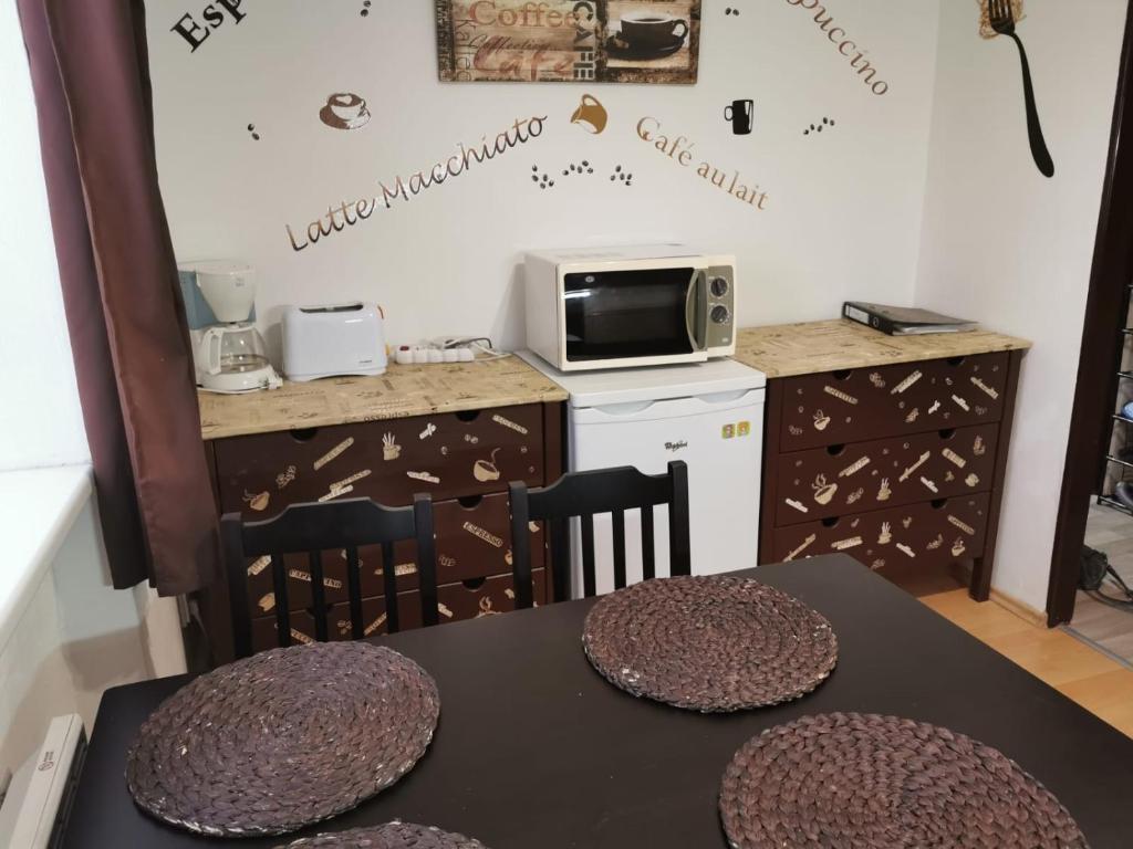 Kuchnia lub aneks kuchenny w obiekcie Apartmán Romance