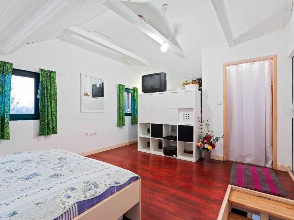 TV a/nebo společenská místnost v ubytování Delightful Holiday Home with Garden