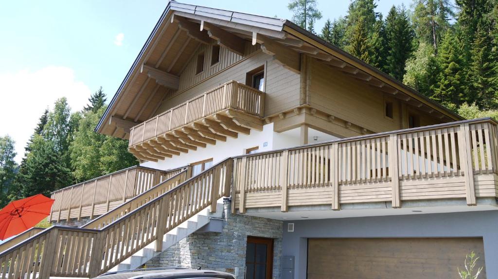Balkón nebo terasa v ubytování Aigenberg Appartements