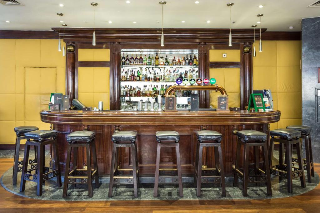 A área de bar ou lounge em Radisson Blu Hotel Lisbon