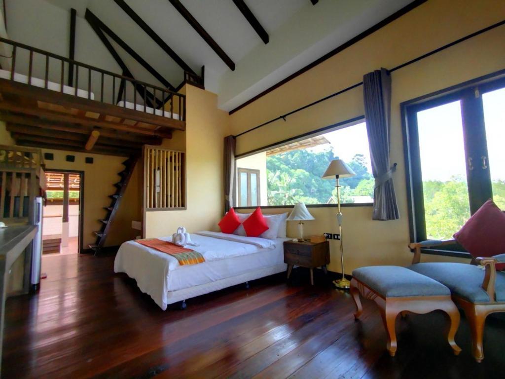 Ένα ή περισσότερα κρεβάτια σε δωμάτιο στο Relax House Lanta Old Town