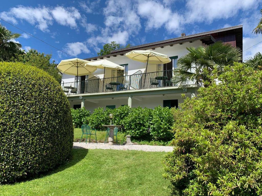 Zahrada ubytování Hotel Loveno